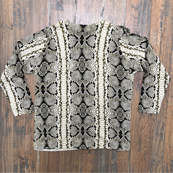 J. Crew Snake Print Tippi Sweater - Picture 5 of 10